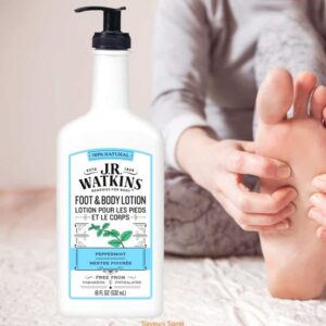 Lotion corps pieds Menthe poivrée