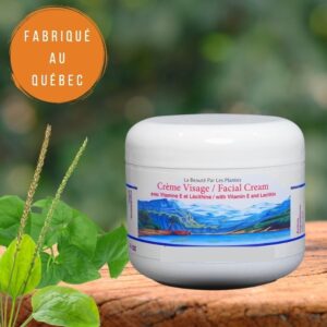 Crème pour le visage Vitamine E et Lécithine 120 ml