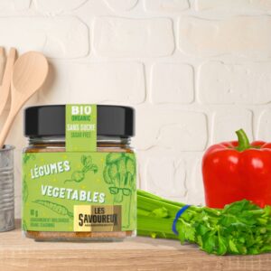 Assaisonnements bio légumes 80g