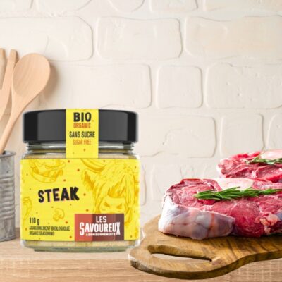 Assaisonnements bio steak 110g