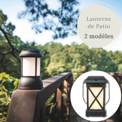 Lanterne de Patio Thermacell – Lumière et Protection Sans Moustiques